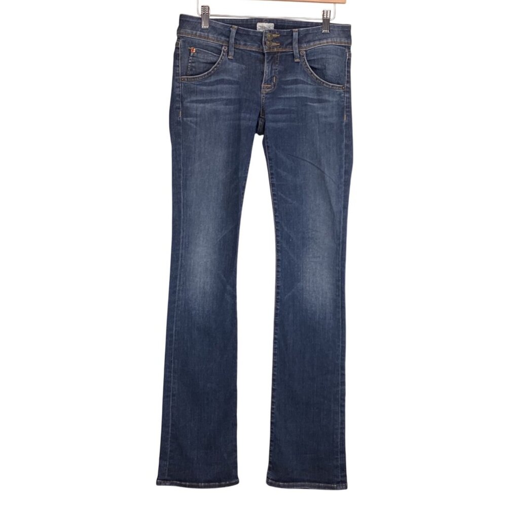 Hudson Jeans Size 26 Ruth Baby Boot‎ Blue Denim Jeans Bootcut Low Rise